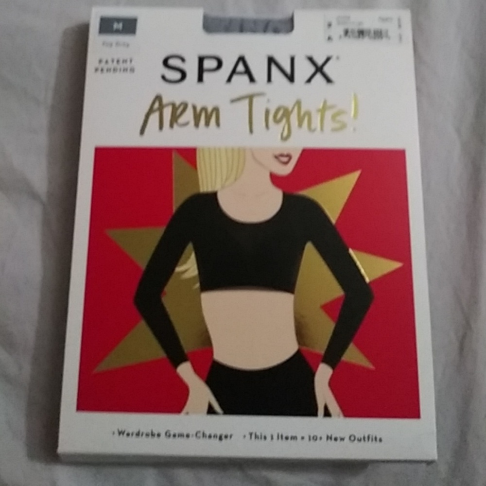 Spanx arm tights fog grey